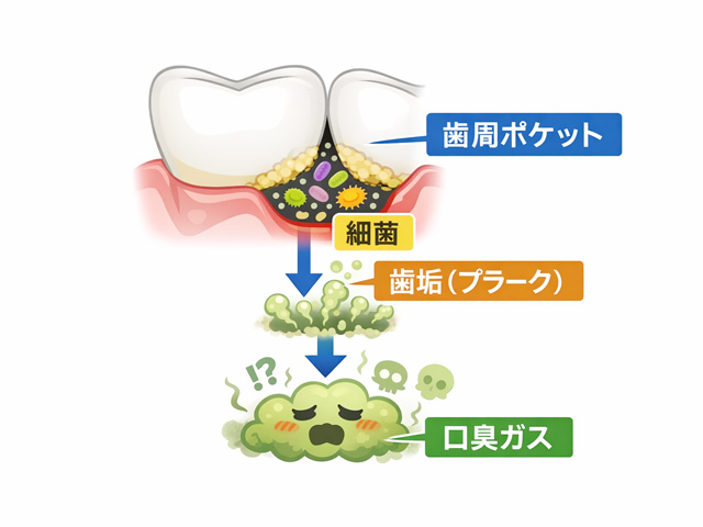 浦安市の歯医者 矯正歯科 あらかわ歯科医院 デンタルフロスが臭う理由