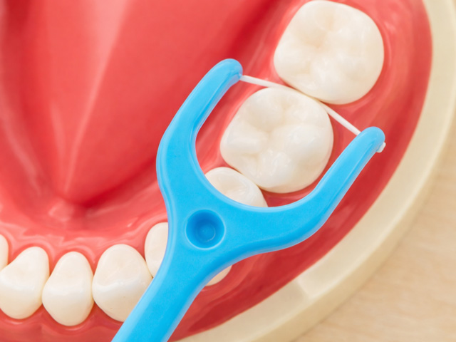 浦安市の歯医者 矯正歯科 あらかわ歯科医院 デンタルフロスが臭う理由